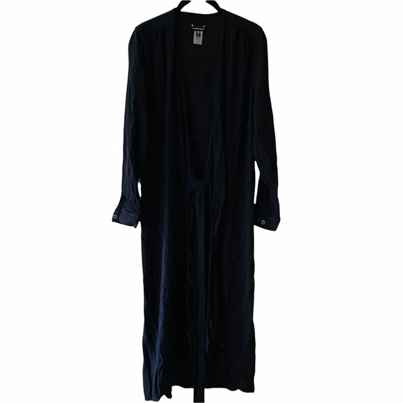 Universal Standard Rivers Wrap Dress Black Long Sleeve size 3XS US 2/4 Small - Picture 3 of 9